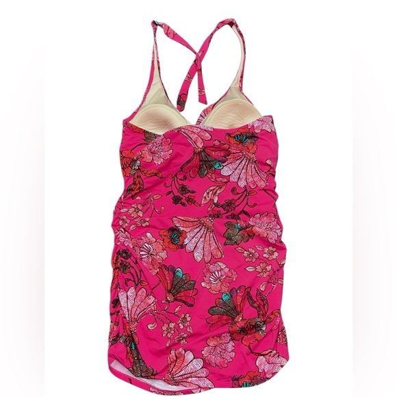 Garnet Hill Women’s Signature Halter Swim One Piece Dress Size 12 - Picture 7 of 7